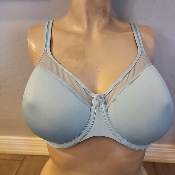 Bali Bra 38C Blue Underwire Unlined 3439 - Picture 1 of 3